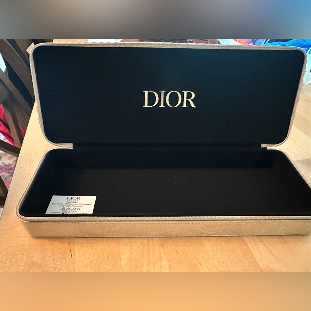 Christian Dior Beauty Gold Pouch Case